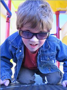 Mason at the Playground